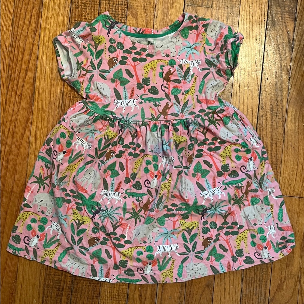 Mini Boden Animal Pocket Dress 5/6